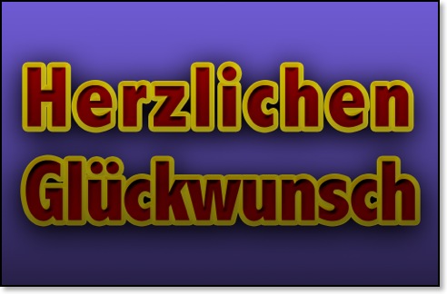 herzlichen