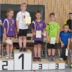 Siegerehrung bei den Kleinen in der AK u 11