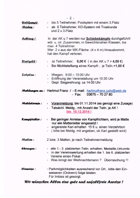 Weihn. Turnier 2014 - Bl. 2